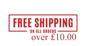 free shipping on orders over £10.00